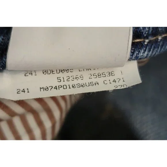 Brunello Cucinelli Luxury Denim Dark Blue Acid Wash, Iconic Fit Jeans - IT 48 (3 - Picture 7 of 7